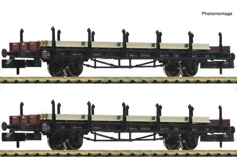 Fleischmann 823607 N Gauge DRB Rail Transportation Wagon Set (2) II