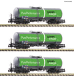 Fleischmann 825817 N Gauge Green Cargo/Ermewa Tank Wagon Set (3) VI