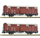 Fleischmann 826210 N Gauge DR Glmms Long Wheelbase Van Set (2) IV