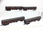 Lima 314/315/316 N Gauge BR Maroon Mk 1 Coaches x4