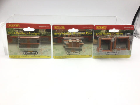 Hornby R8977/R8978/R8979 OO Gauge Brick Walling