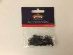 Bachmann 36-056 OO Gauge DMU Couplings Cranked (Pack 10)