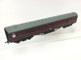 Bachmann 34-453A OO Gauge BR Maroon Thompson Brake 3rd Coach E1918E