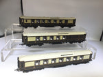 Hornby OO Gauge Bournemouth Belle Pullman Coaches x3