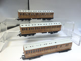 Hornby R391/R445 OO Gauge LNER Clerestory Coaches 1475/2247x2