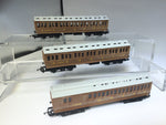 Hornby R391/R445 OO Gauge LNER Clerestory Coaches 1475/2247x2