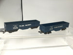 Triang R116 OO Gauge Gondola Blue TR3576 x2