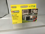 Noch 14319 HO/OO Gauge Prefab Garages (2) Laser Cut Minis Kit