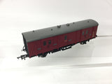 Hornby R4347A OO Gauge BR Red Maunsell Brake Van S657S