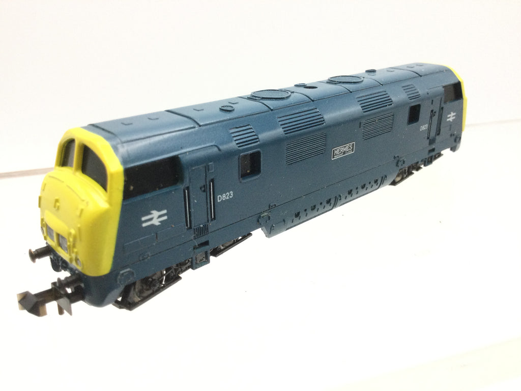 Minitrix N206 N Gauge BR Blue Warship D823 Hermes