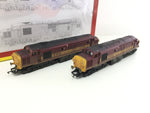 Hornby R2255A OO Gauge Pair of Class 37's EWS Livery DCC FITTED