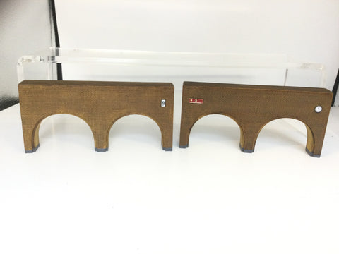 Hornby OO Gauge Harry Potter Station Arch Wall x2