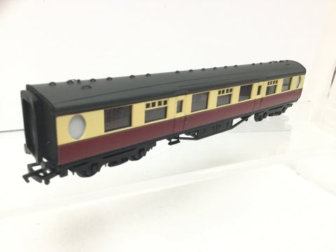 Bachmann 34-375 OO Gauge BR Maroon/Cream 63ft 3rd Class Coach E1098E