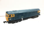 Graham Farish 8315 N Gauge BR Blue Class 33 No 33036 (Renumbered)