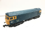 Graham Farish 8315 N Gauge BR Blue Class 33 No 33036 (Renumbered)