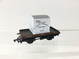 Bachmann 33-952 OO Gauge BR 1 Plank Wagon B450300 w Container