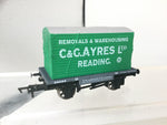 Dapol 4F-037-104 OO Gauge Conflat Wagon & Container C&G Ayres