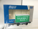 Dapol 4F-037-104 OO Gauge Conflat Wagon & Container C&G Ayres