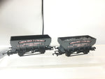 Hornby R6563 OO Gauge 20t Hopper Wagon London Brick Co x2