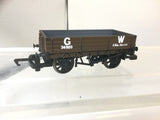 Hornby R6806 OO Gauge GWR 3 Plank Wagon 34920