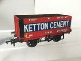 Bachmann 37-134B OO Gauge 8 Plank Wagon Ketton Cement