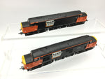 Bachmann 32-390Y OO Gauge Loadhaul Class 37 Twin Pack