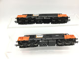 Bachmann 32-390Y OO Gauge Loadhaul Class 37 Twin Pack