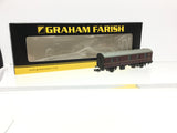 Graham Farish 374-641 N Gauge BR Maroon CCT Van (Weathered)