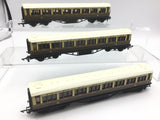 Graham Farish 10624 OO Gauge GWR Mainline Composite Coach 709 x3