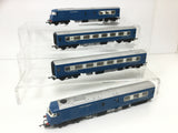 Triang OO Gauge Blue Pullman 4 Car Set