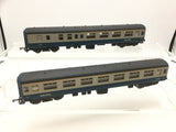 Lima 305301/305303 OO Gauge BR Mk 2 Blue Grey Coaches W13493/W16084