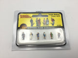 Woodland Scenics A2210 N Gauge People Walking Figures