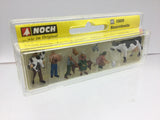Noch 15609 HO/OO Gauge Cattle Farm Family Figures