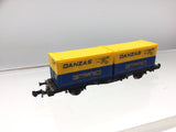 Fleischmann 8233 N Gauge Container Wagon Danzas