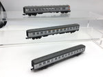 Fleischmann 8120/8121/8122 N Gauge DB Silver Coaches