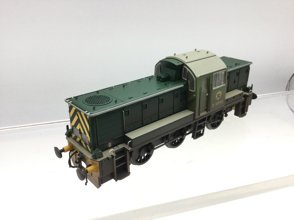 Heljan 1403 OO Gauge BR Green Class 14 D9535 (Weathered)