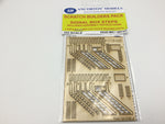 Ancorton 95741 OO Gauge Signal Box Steps Laser Cut Kit