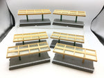 Hornby R585 OO Gauge Platform with Canopy x6