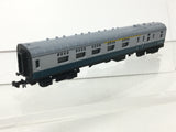 Minitrix N304 N Gauge BR Blue/Grey Brake Coach M21240