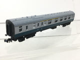 Minitrix N304 N Gauge BR Blue/Grey Brake Coach M21240