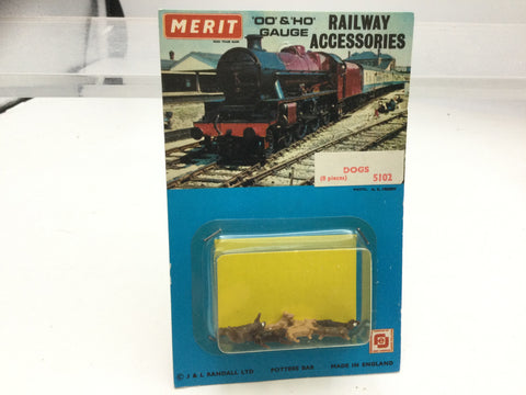 Merit 5102 OO Gauge Dogs