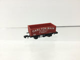 Graham Farish 370-025 N Gauge 6 Plank Wagon Carlton Main