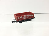 Graham Farish 370-025 N Gauge 6 Plank Wagon Carlton Main