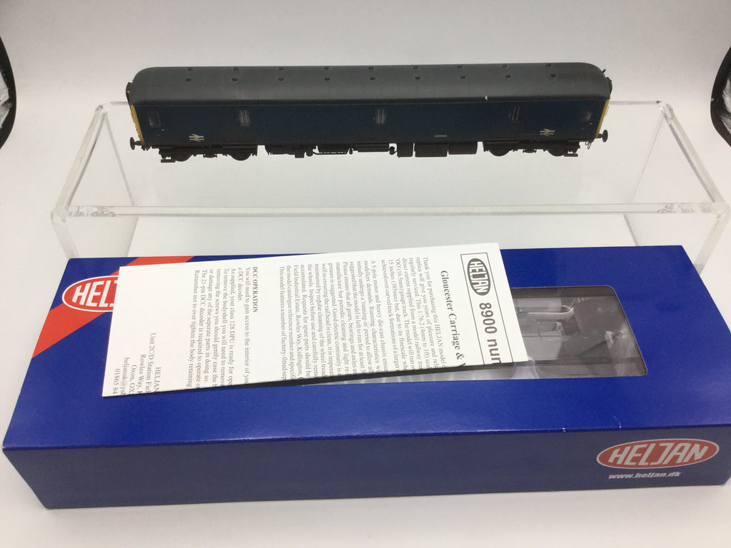 Heljan 89221 OO Gauge BR Blue Class 128 DPU W55992 Scooby Doo