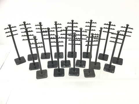 Triang R86 OO Gauge Telegraph Poles x 18