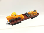 Marklin 4473 HO Gauge DB Open Wagon w Wiking Bulldozers