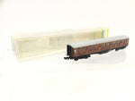 Minitrix 13013 N Gauge LNER Teak Gresley Coach (Weathered)