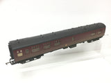 Hornby R4203A OO Gauge BR Maroon Mk 1 Buffet Coach M1820 (Weathered)