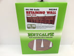 Metcalfe PO244 OO/HO Gauge Retaining Wall - Brick Card Kit