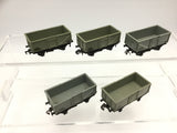 Hornby Dublo 4655 OO Gauge BR 16t Mineral Wagon B54884 x5